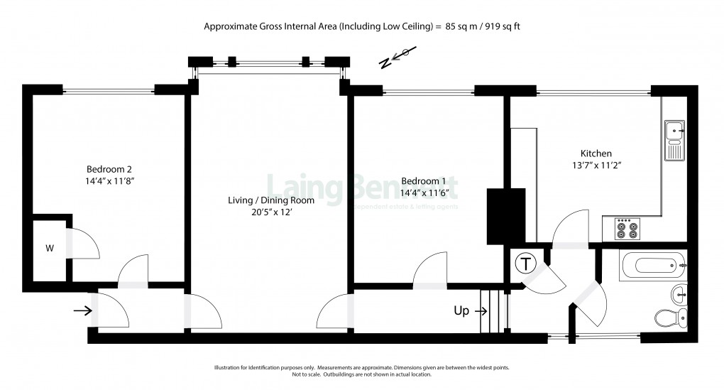 Floorplan for Elham, Canterbury, Kent