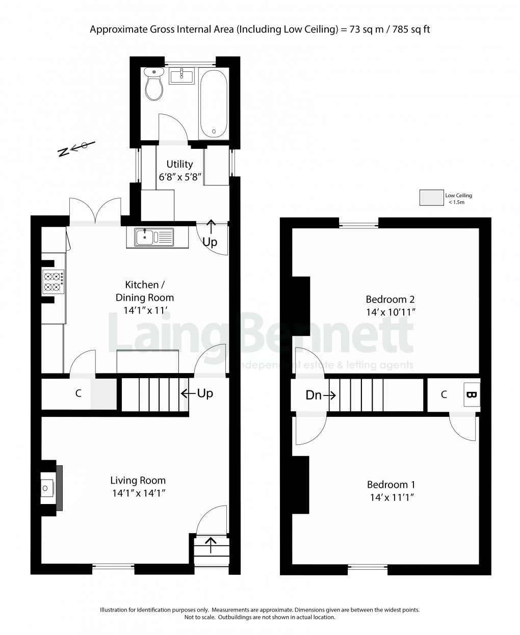 Floorplan for Horn Street, Hythe, Kent