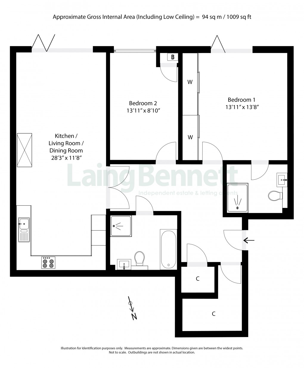 Floorplan for Redlynch House, Hillcrest Road, Hythe, Kent