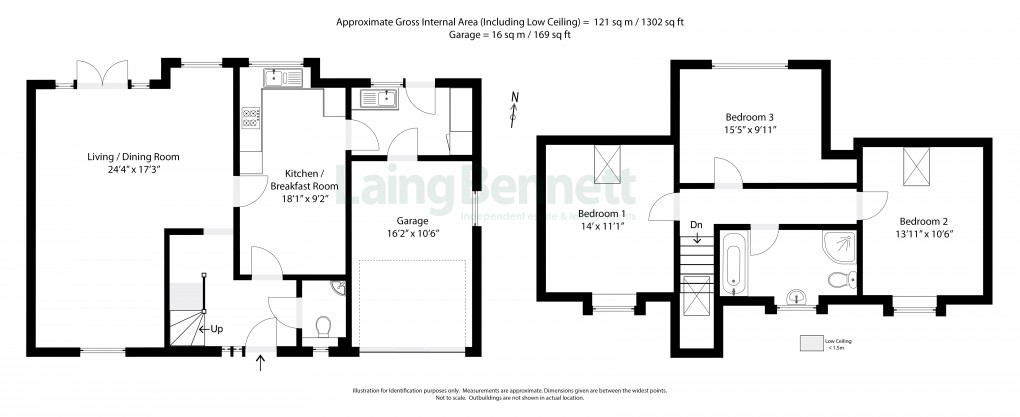 Floorplan for Dymchurch, Romney Marsh, Kent