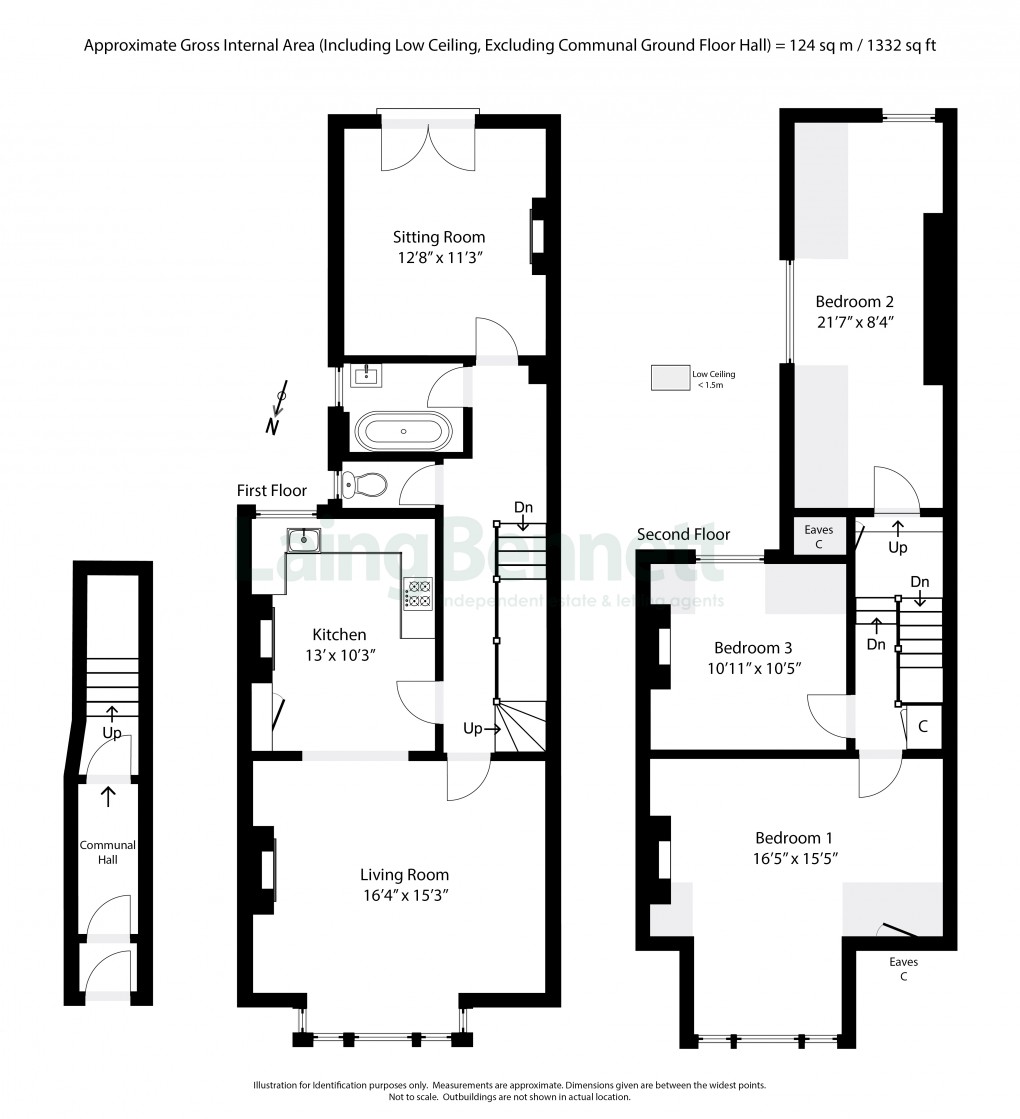 Floorplan for South Road, Hythe, Kent