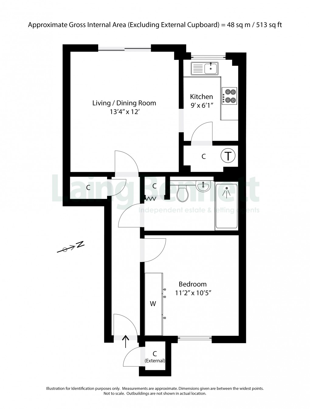 Floorplan for Elham