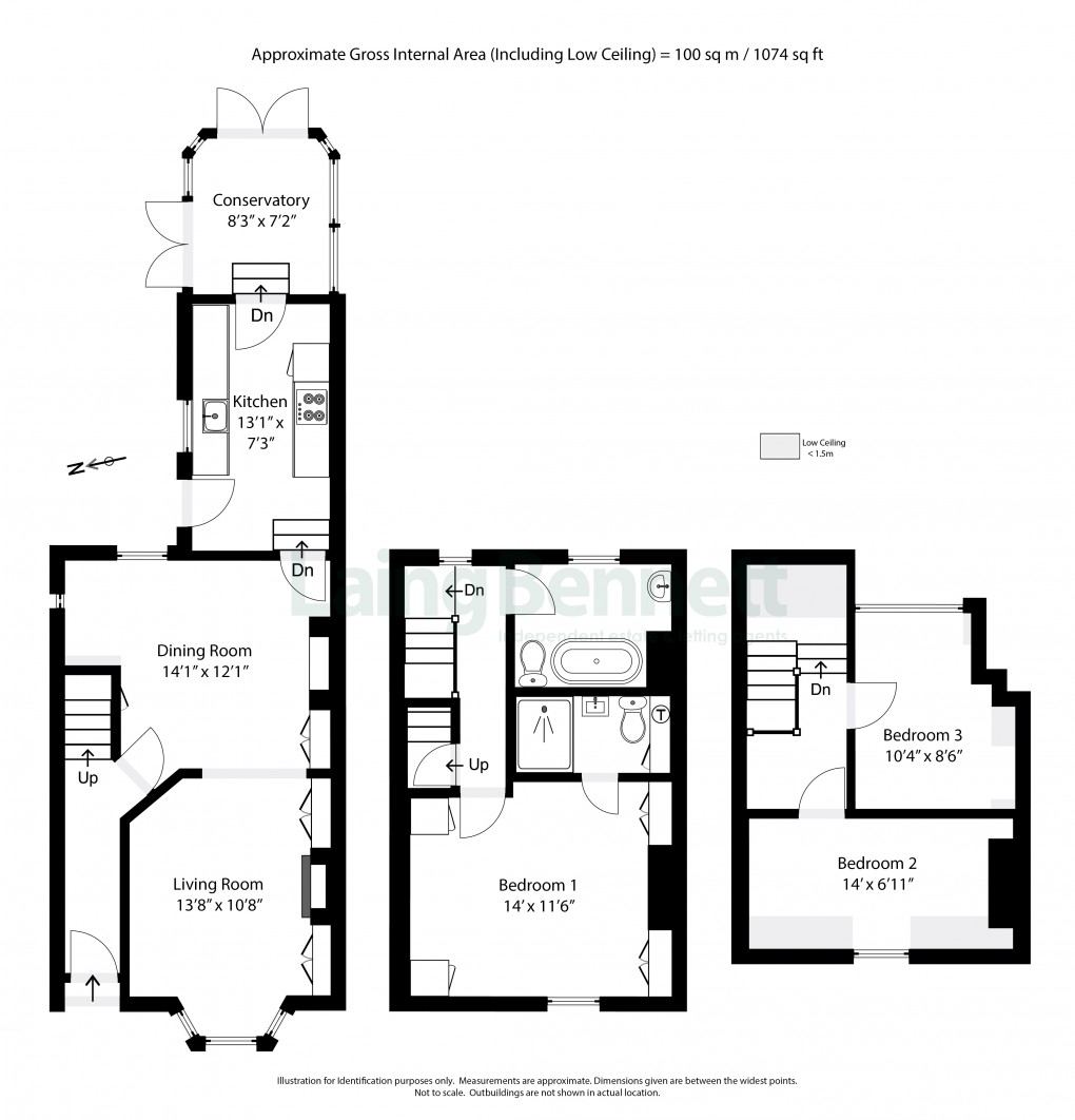 Floorplan for Elham, Canterbury, Kent