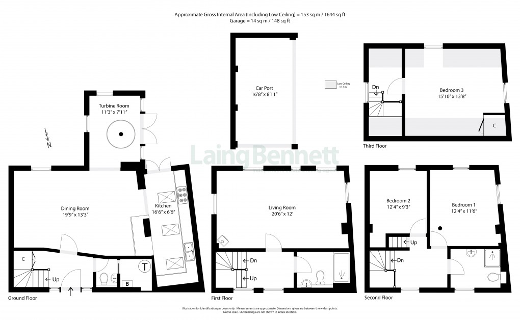 Floorplan for Chartham, Canterbury, Kent