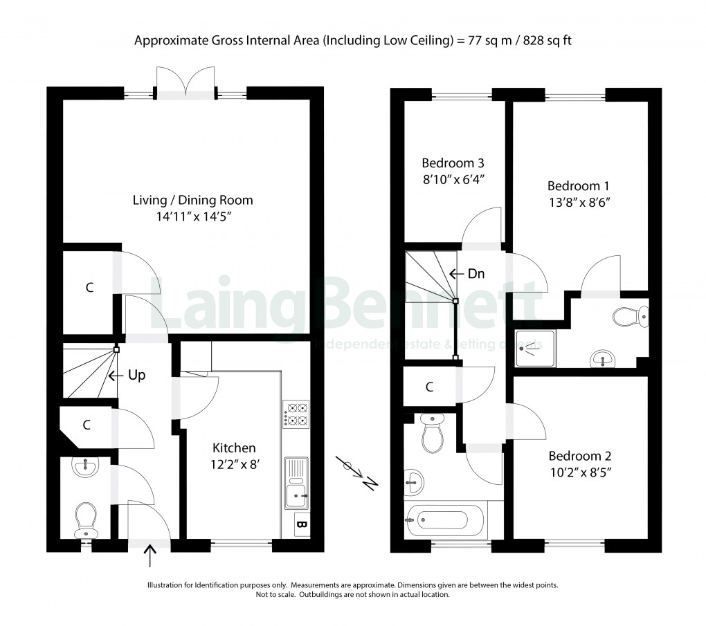 Floorplan for Castle View, Hythe, Kent