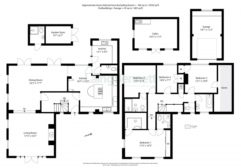 Floorplan for Elham, Canterbury, Kent