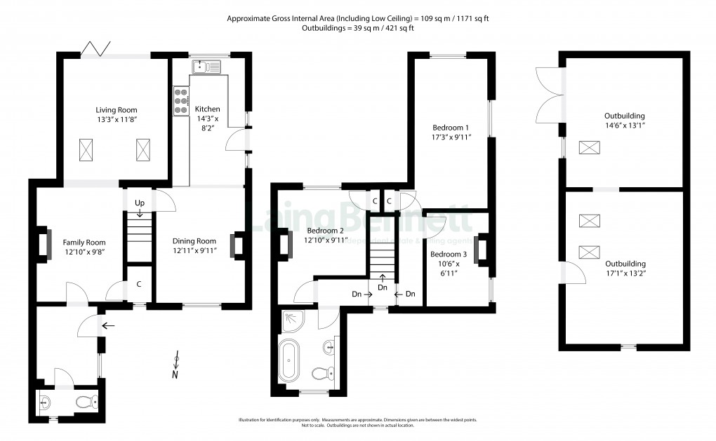 Floorplan for Barham, Canterbury, Kent