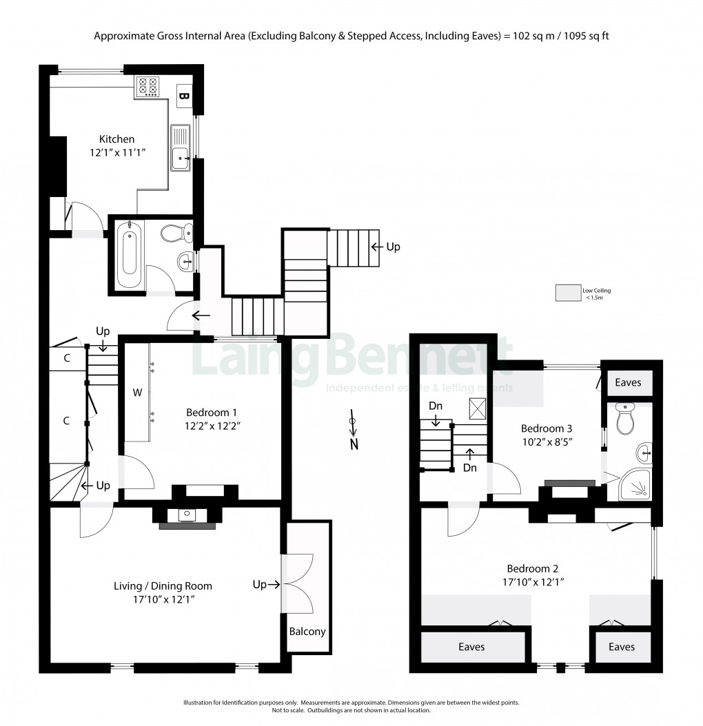 Floorplan for Hillcrest Road, Hythe, Kent