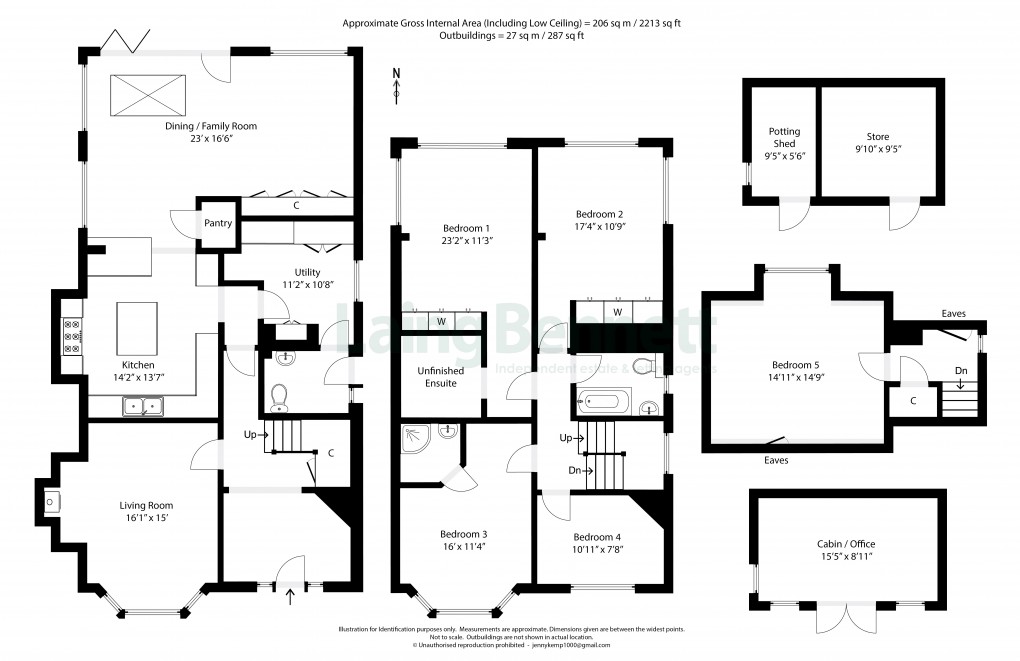 Floorplan for Earlsfield Road, Hythe, Kent