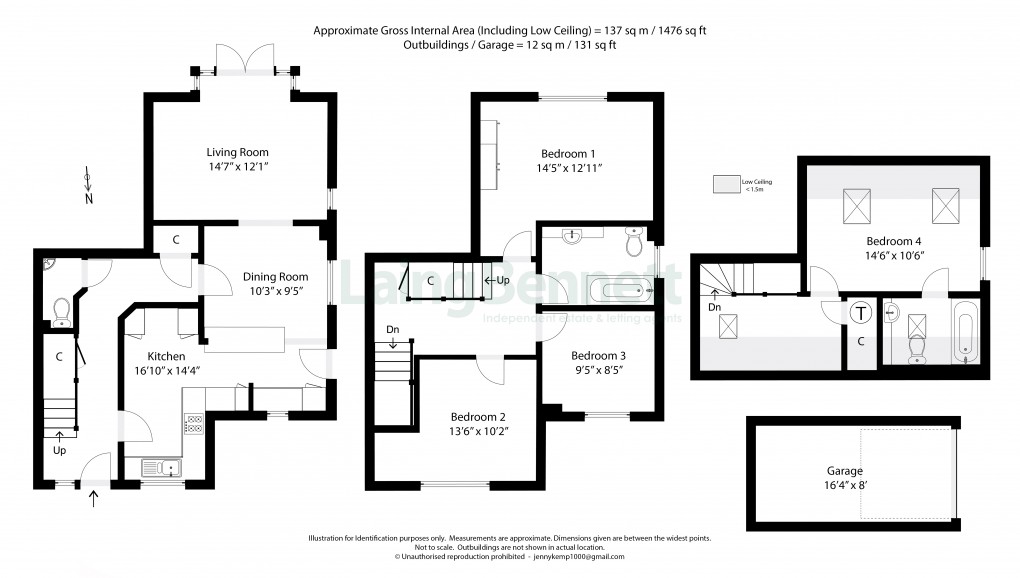 Floorplan for Hillside Street, Hythe, Kent