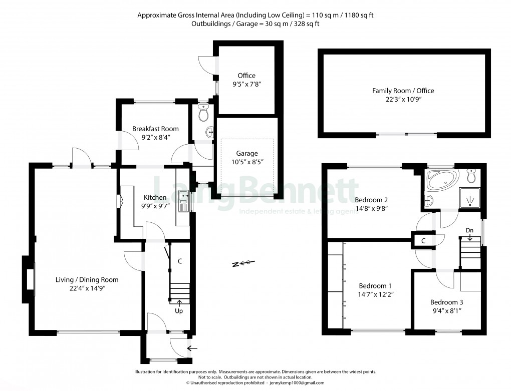 Floorplan for Barham, Canterbury, Kent