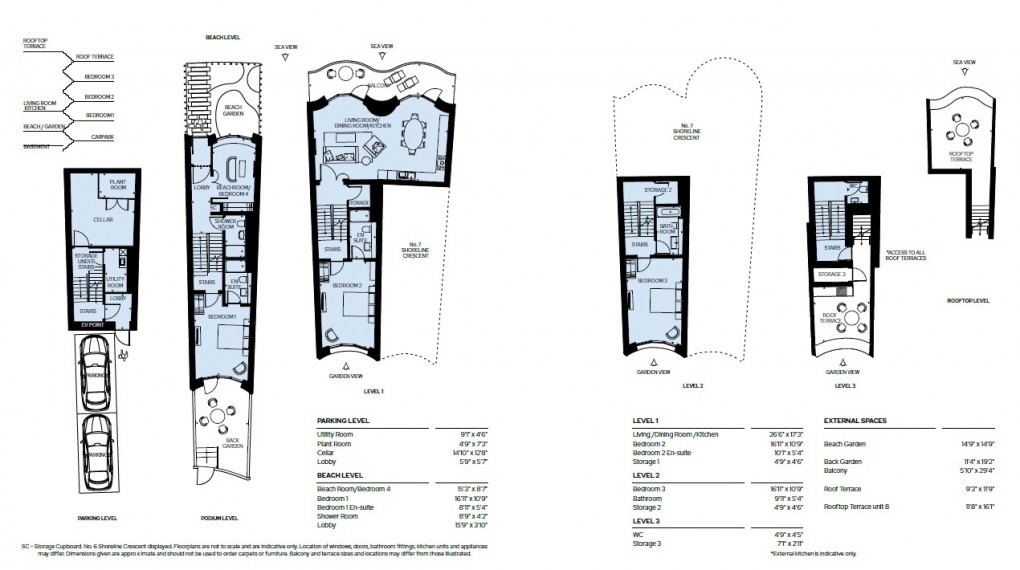 Floorplan for Shoreline Crescent, Folkestone, Kent