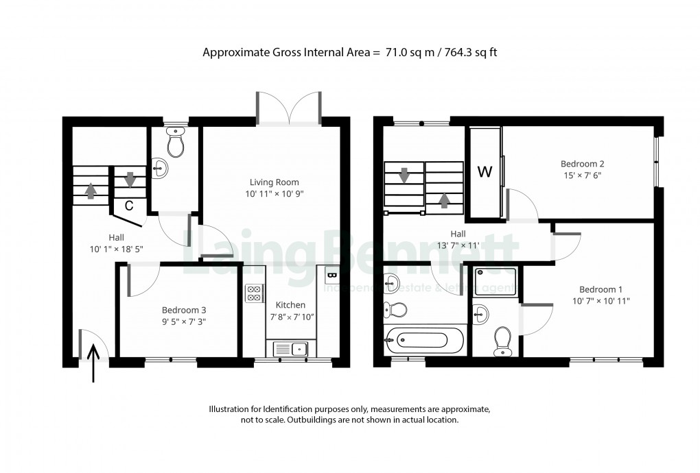 Floorplan for Eversley Park, Folkestone, Kent