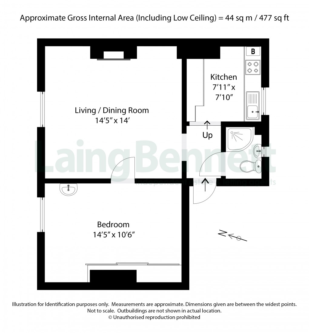 Floorplan for Marine Parade, Hythe, Select County