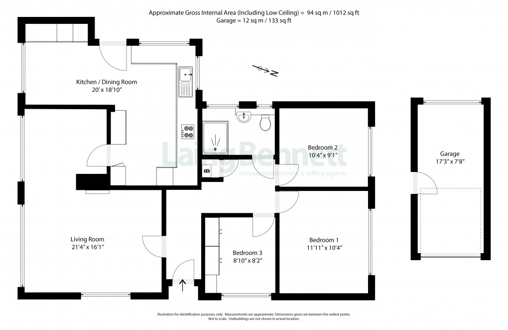 Floorplan for Barham, Canterbury, Kent