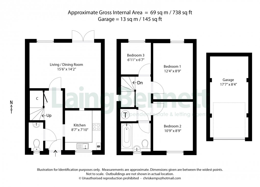 Floorplan for Hawkinge, Folkestone, Kent