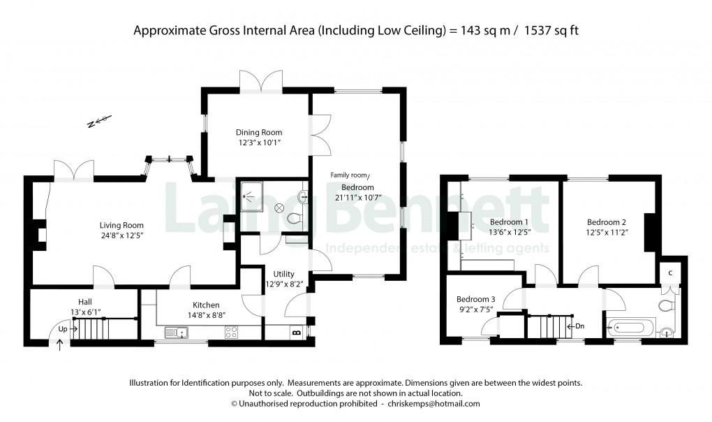 Floorplan for Elham, Canterbury, Kent