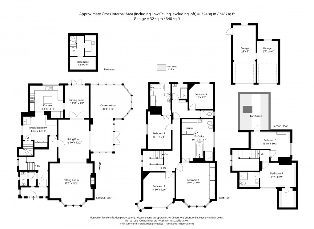 Floorplan for Bathurst Road, Folkestone, Kent